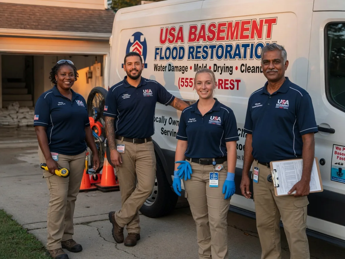Basement Flood Cleanup company in Andover, SD